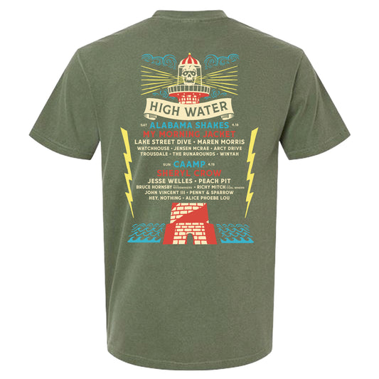 Lighthouse Lineup Tee