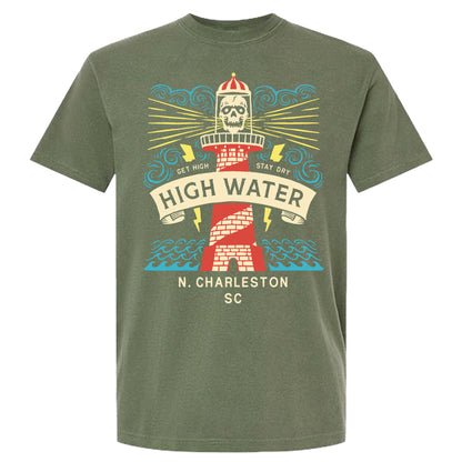 Lighthouse Lineup Tee