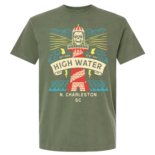 Lighthouse Lineup Tee